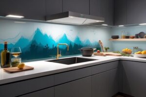 Sticlă sau faianță? Avantajele unui splashback modern
